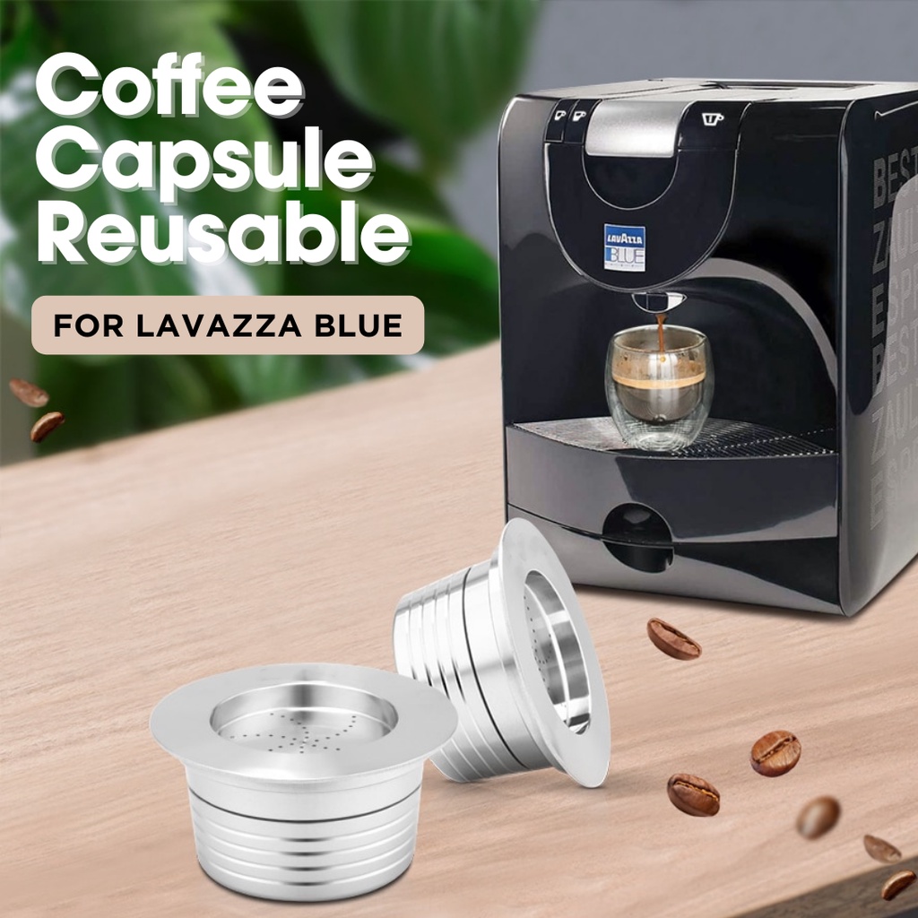 Icafilas 咖啡膠囊可重複使用咖啡膠囊適用於 Lavazza Blue Machine CC451