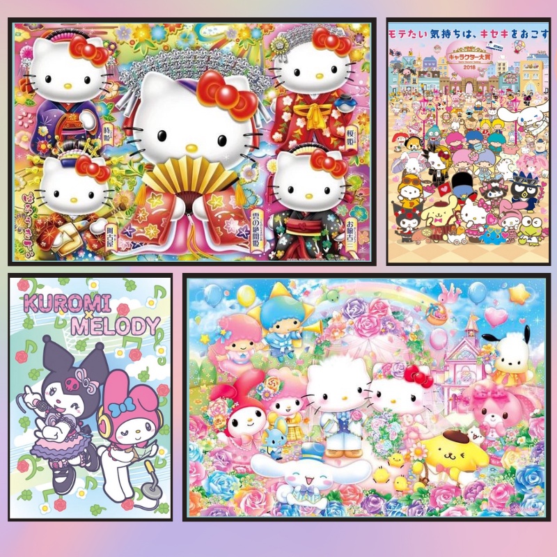 三麗鷗 [Sanrio]拼圖 300-1500pcs 木製拼圖 -16-5-1