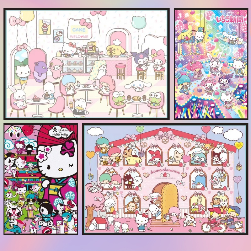 三麗鷗 [Sanrio]拼圖 300-1500pcs 木製拼圖 -16-5-3