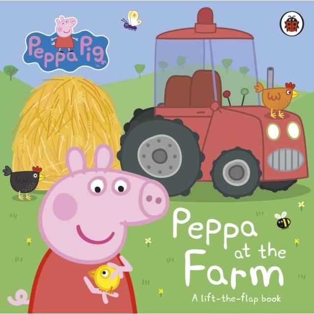 Peppa Pig: Peppa at the Farm：A Lift-the-Flap Book(硬頁書)/Peppa Pig【禮筑外文書店】