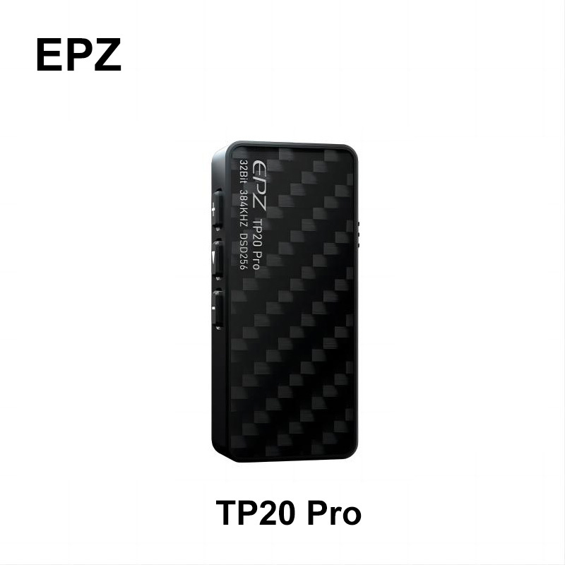 Epz TP20 Pro便攜式DAC音頻耳機放大器加密狗Type-C照明CS43131*2解碼器DSD256 3.5MM