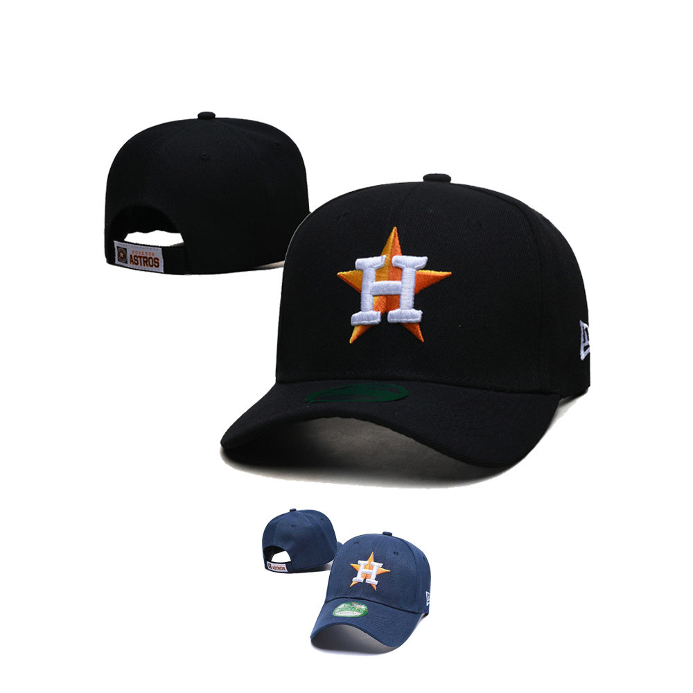 MLB 棒球帽 經典 Houston Astros 休斯敦 太空人 沙灘帽 可調整 嘻哈帽 男女通用 運動帽 潮帽