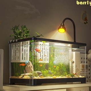 BARR1YLED魚缸夾燈,節能可調節的水族夾燈,高亮度可旋轉USB供電水草燈魚水產寵物用品
