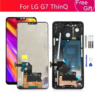 適用於 LG G7 螢幕更換維修零件 6.1" 的 LG G7 ThinQ LCD G710 顯示屏觸摸屏數字化儀元件