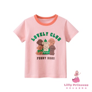 韓版女童童裝純棉短袖T恤兒童衣服女女寶寶衣服