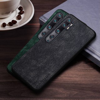 XIAOMI MI 小米 Mi Note 10 Lite 木紋皮套豪華手機殼小米 Mi Note 10 Pro(CC9