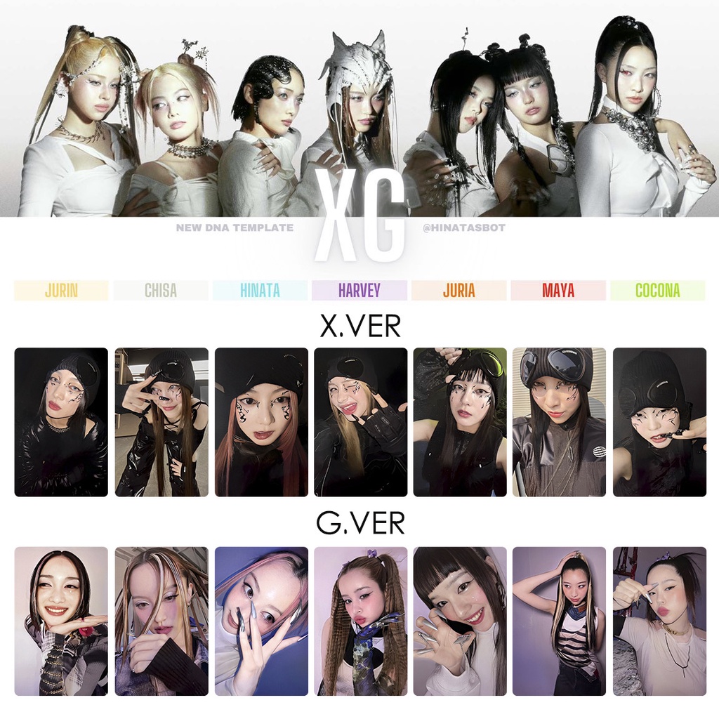 XG『New DNA』HMV ラキドロ CHISA