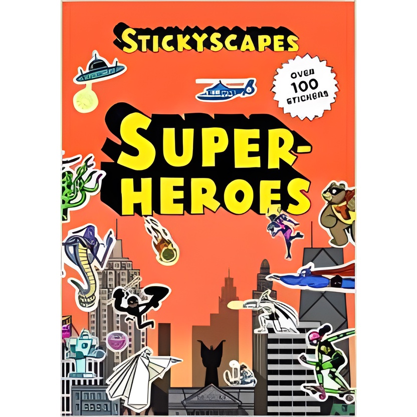 Stickyscapes Superheroes/Jason Ford【三民網路書店】