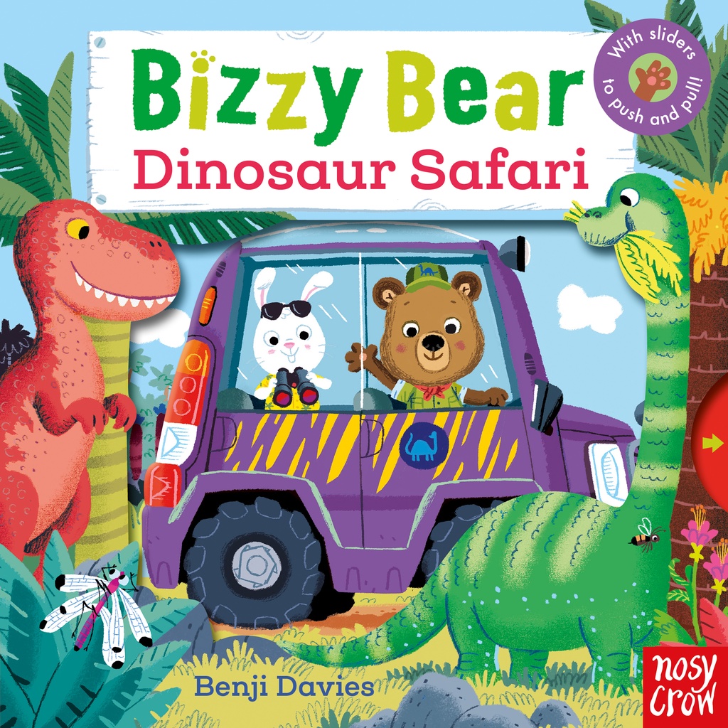 Bizzy Bear: Dinosaur Safari (硬頁書)(英國版)*附音檔QRCode*/Benji Davies【三民網路書店】
