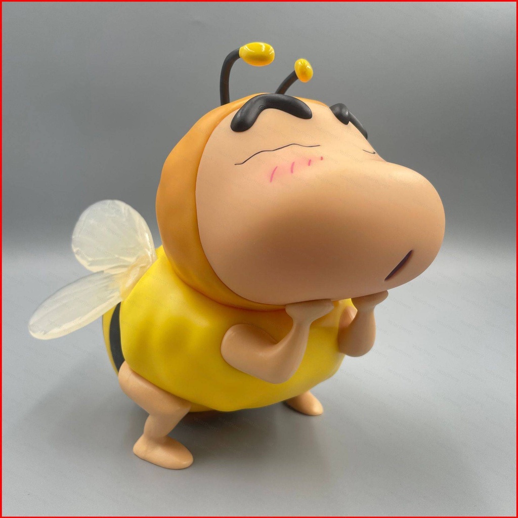 Ere1 蠟筆小新角色扮演蜜蜂可動人偶模型娃娃玩具兒童家居裝飾禮品收藏裝飾品