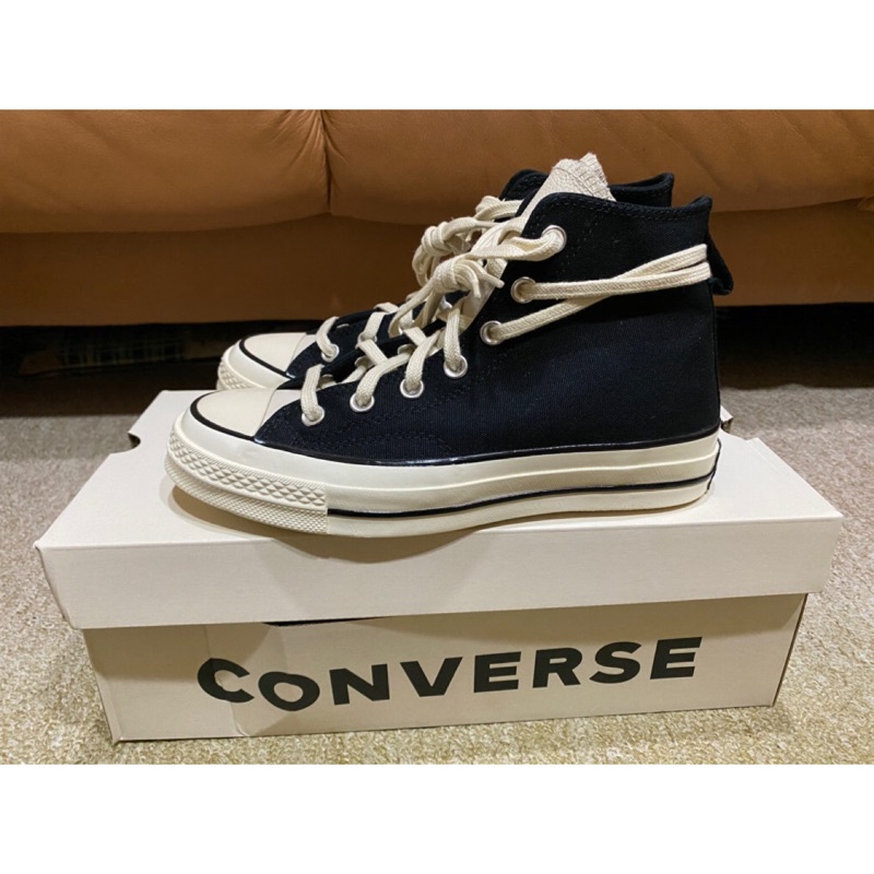 高品質 Fear of God x Converse Chuck 70 黑白 聯名 167954C