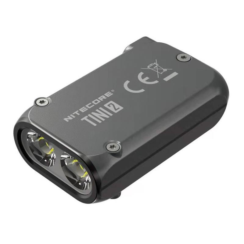 NITECORE耐特科爾TINI2 500流明超亮強光手電筒充電鑰匙扣燈USB
