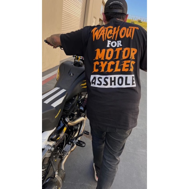 哈雷T恤RustyButcher摩托復古騎行西海岸短袖休閒寬鬆個性T恤