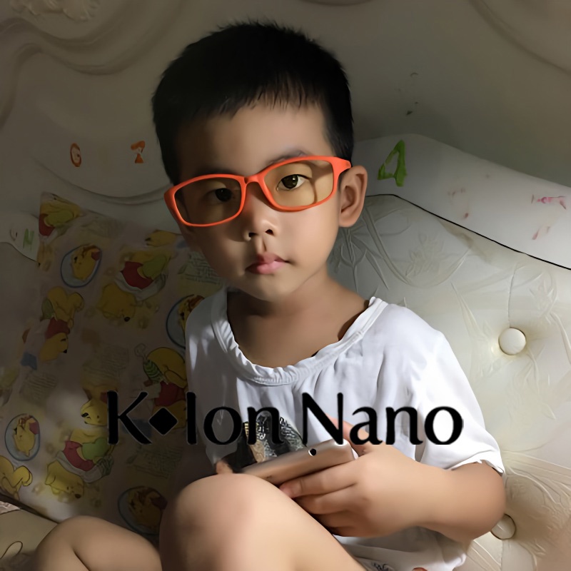 K lon nano 康立全球兒童款負離子眼鏡 康醫視防藍光防輻射手機兒童護目眼鏡 k-ion nano glasses