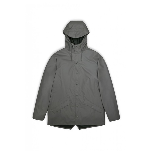 RAINS Jacket經典基本款防水外套/ Grey灰色/ S/ AW23 eslite誠品