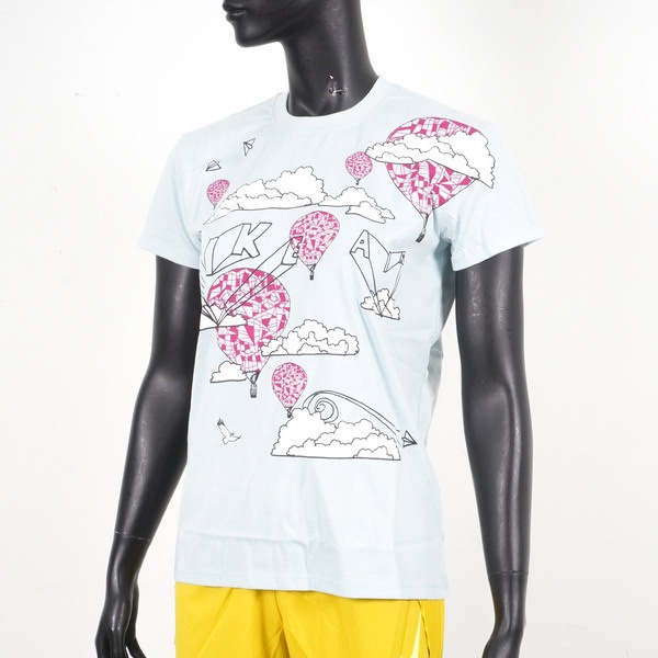 Nike [co]+LAB [148647-455] 女 短袖 上衣 T恤 休閒 積木熊 水藍 [CO]