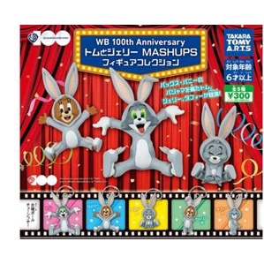 現貨 TAKARA TOMY 華納100周年 湯姆貓與傑利鼠兔裝公仔 傑利鼠 湯姆貓與傑利鼠公仔 湯姆貓 日本進口
