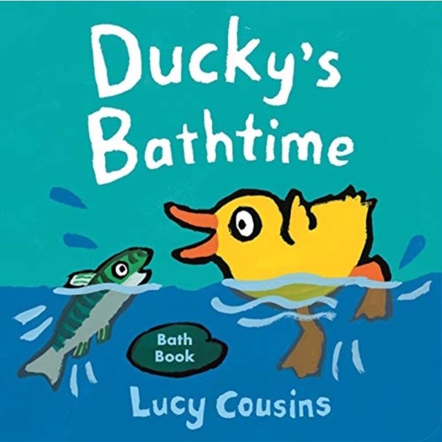 Ducky's Bathtime (洗澡書)/Lucy Cousins【禮筑外文書店】