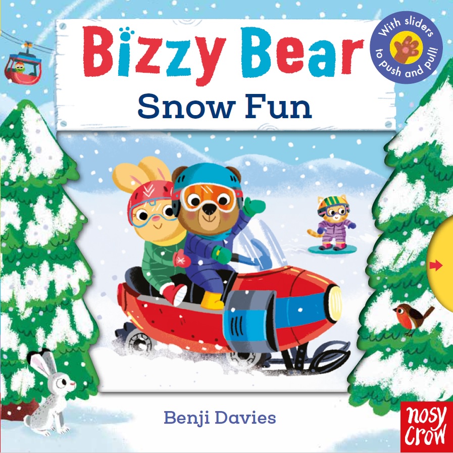 Bizzy Bear: Snow Fun (硬頁書)(英國版) *附音檔QRCode*/Benji Davies【禮筑外文書店】