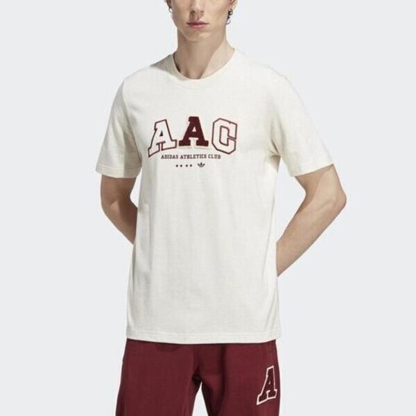 Adidas Metro Aac Tee IC8401 男 短袖上衣 T恤 運動 休閒 棉質 舒適 亞洲版 米白