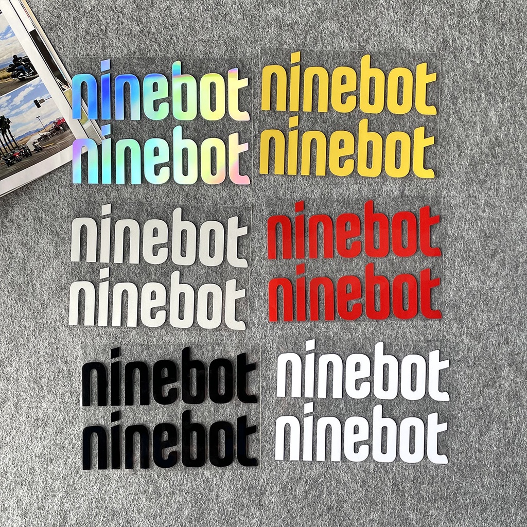 Ninebot E22 ES1 ES2 反光 Ninebot 標誌貼紙摩托車車身條貼紙電動滑板車貼花摩托車配件