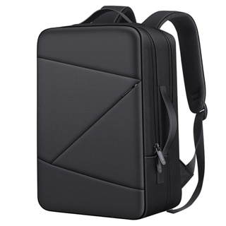 現貨 男士後背包 男可擴容15.6寸筆電包 商務通勤出差旅行背包 男士商務背包