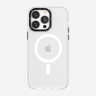 優盾膚感磁吸手機殼magsafe抗菌適用於iphone 12 pro max 11 13 14plus白色磨砂透明蘋果小