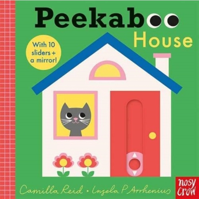 Peekaboo House-with 10 sliders and a mirror! (硬頁書)/Camilla Reid【禮筑外文書店】