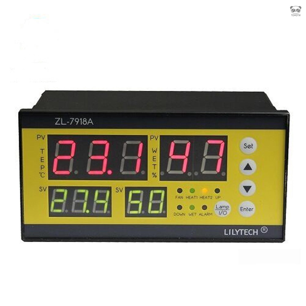 ZL-7918A 多功能自動控制器 自動恆溫箱溫溼度控制器 孵化控制器 XM-18 100-240V