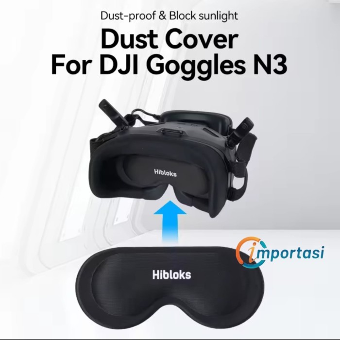 Hibloks 適用於 DJI NEO Goggles N3 眼罩鏡頭蓋保護罩鏡頭蓋