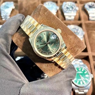 rolex勞力士日誌型綠盤31mm自動機械女表 278278-0029