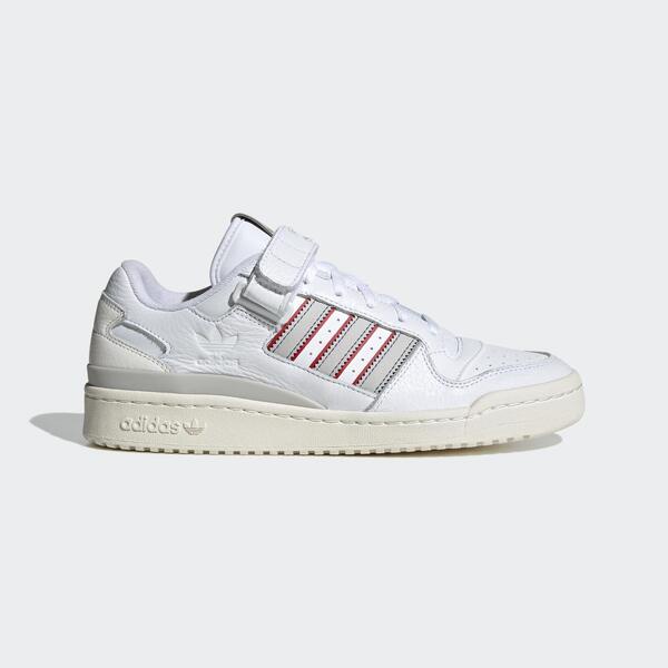 Adidas Forum Low H03424 男女 休閒鞋 運動 經典 復古 魔鬼氈 舒適 穿搭 愛迪達 白灰