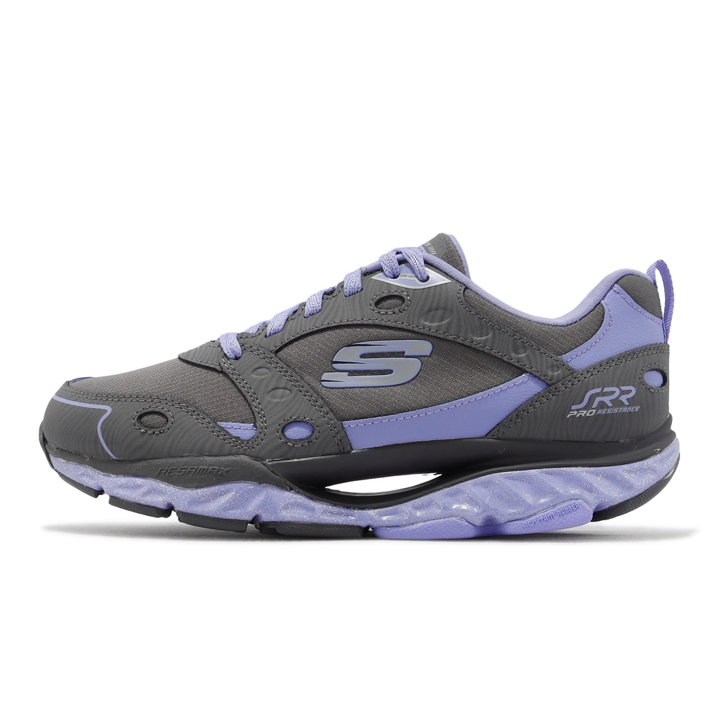 Skechers 慢跑鞋 Pro-Resistance-Agile SRR 灰 紫 女鞋 避震回彈 896066CCLV