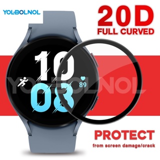 SAMSUNG 適用於三星 Galaxy Watch 4 5 5Pro 40MM 44MM 智能手錶保護膜的 3D 曲面
