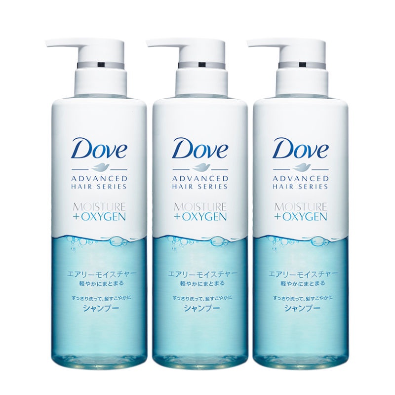 【秀顏】日本Dove多芬正品洗髮精瀅潤養護無硅油空氣感豐盈蓬鬆洗髮480g