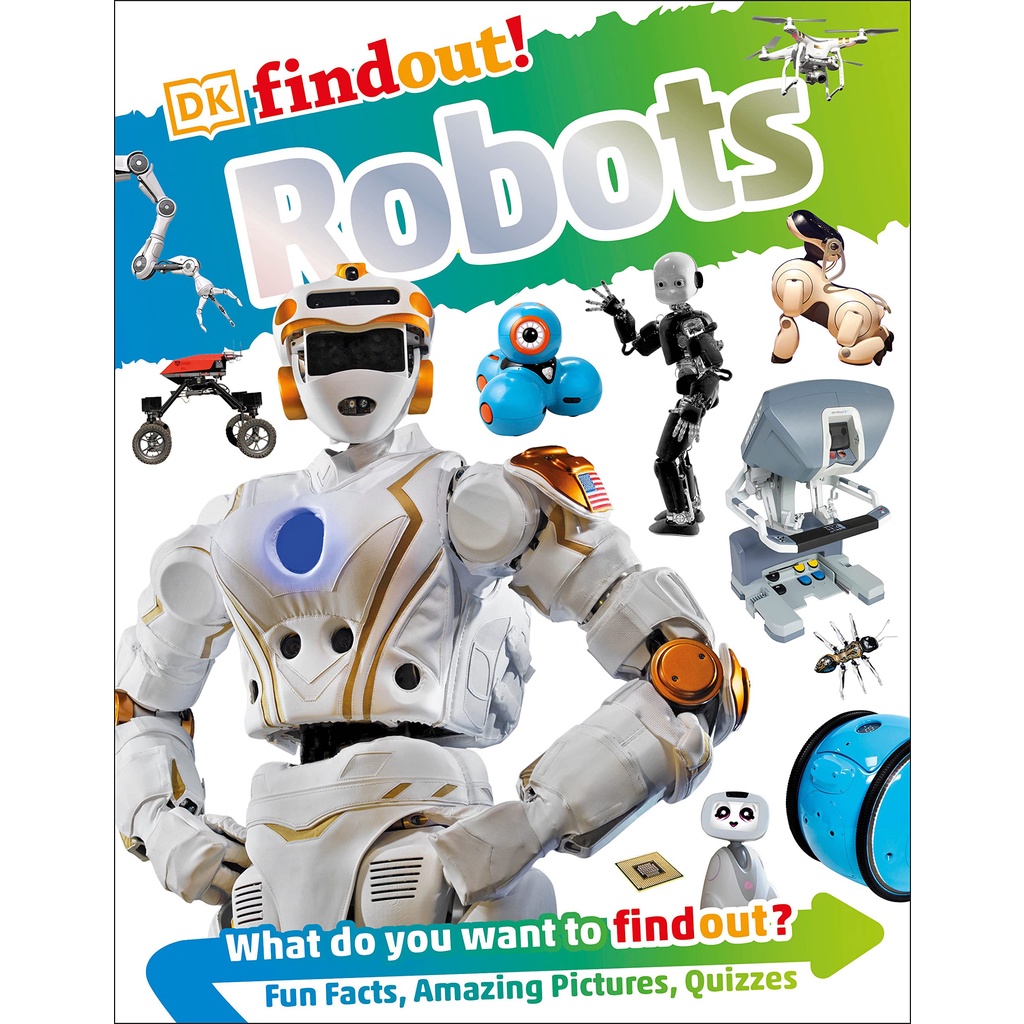 《DK Pub》DK Findout! Robots/Inc. Dorling Kindersley【三民網路書店】