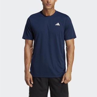 Adidas Club Tee HS3274 男 短袖上衣 T恤 運動 網球 休閒 吸濕 排汗 舒適 亞洲版 深藍