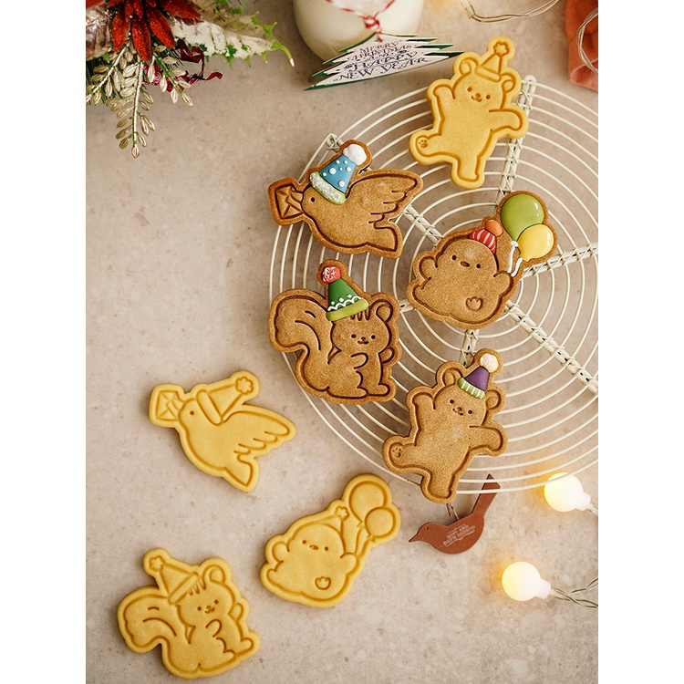 [新品] 聖誕餅乾模具 聖誕模具 耶誕餅乾模具 小熊餅乾模具 小鳥模具 聖誕餅乾