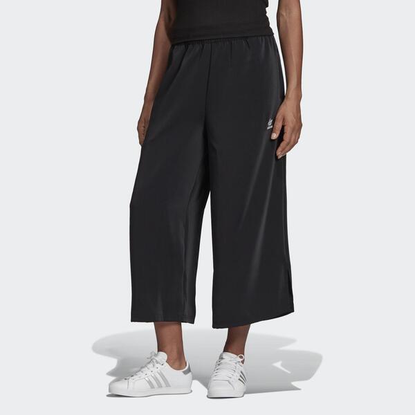 Adidas Original Pant FL0029 女 運動長褲 休閒 國際版 寬鬆 舒適 經典 街頭 時尚 黑