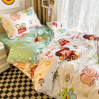 玩具總動員床包組 床包三件組四件組 雙人單人兒童床包組 卡通迪士尼床包 草莓熊 史迪奇床包組