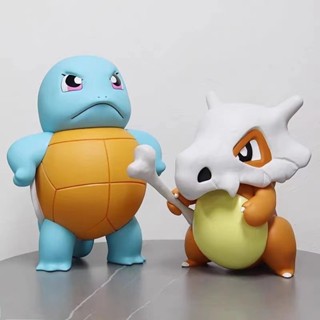 皮卡丘 公仔 神奇寶貝 生日禮物 手辦 擺件 寶可夢 卡拉卡拉 1比1 大號 16.5cm 傑尼龜 女神節 寵物小精靈