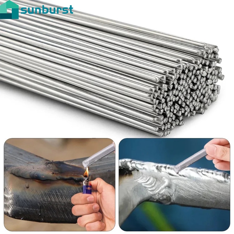 10pcs低溫易熔鋁焊條/無需焊粉水管漏焊芯/通用銅鐵鋁小孔修復焊條