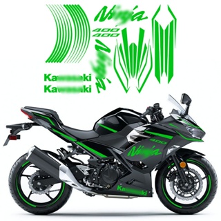 Kawasaki ninja400機車改裝全車貼紙車身防水反光貼