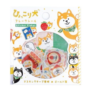 日本 World Craft 貼紙包/ 柴犬 eslite誠品