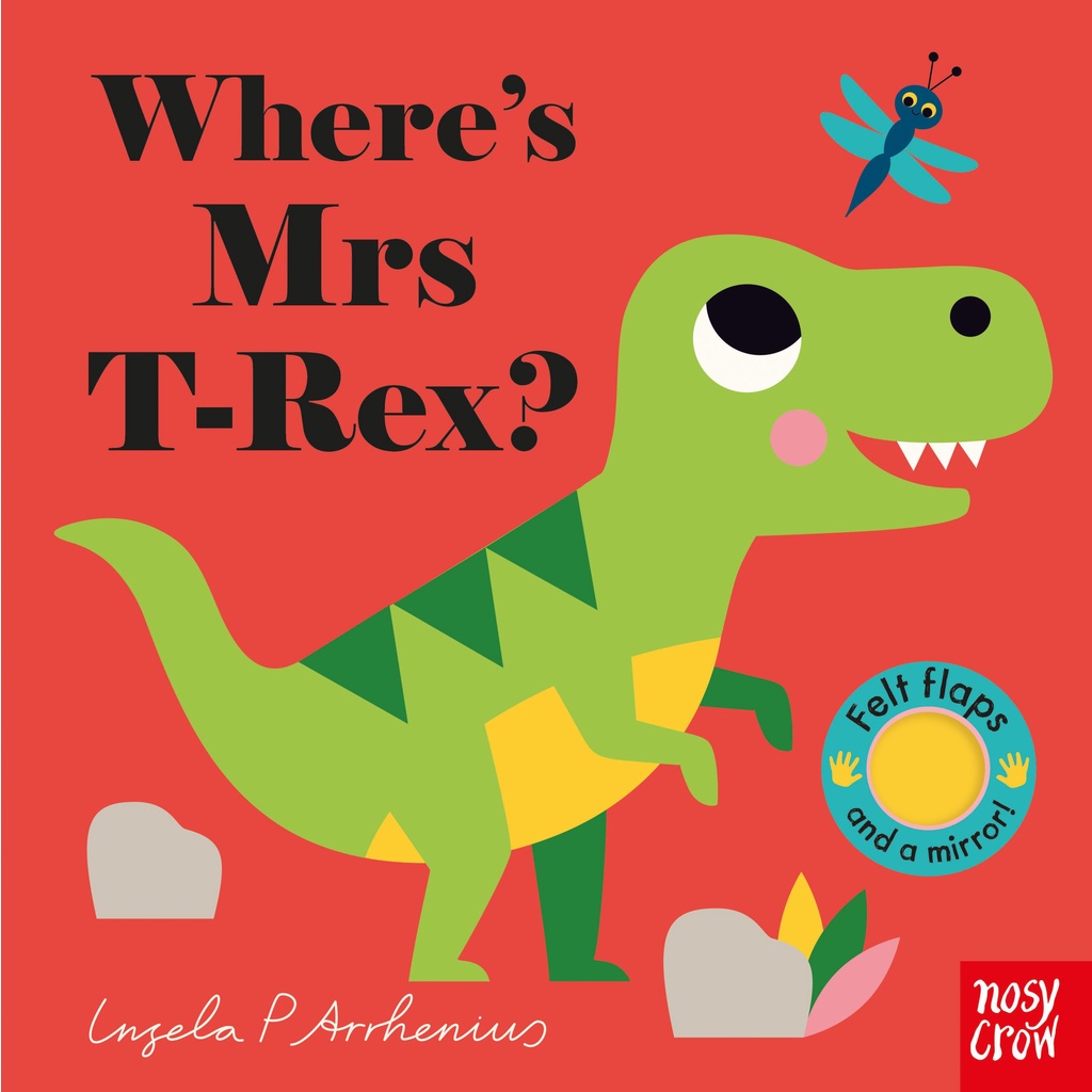 Where's Mrs T-Rex? (Felt Flaps)(硬頁書)/Ingela P Arrhenius【禮筑外文書店】