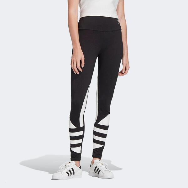 Adidas Lrg Logo Tight FQ6822 女 緊身褲 全長 摩登 高腰 休閒 彈性 國際版 黑