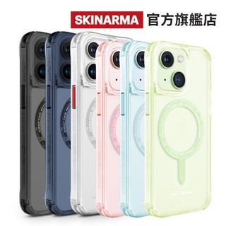 【SKINARMA】iPhone 15系列 低調風格磁吸防摔手機殼(Saido/掛繩環)｜magsafe 官方旗艦店