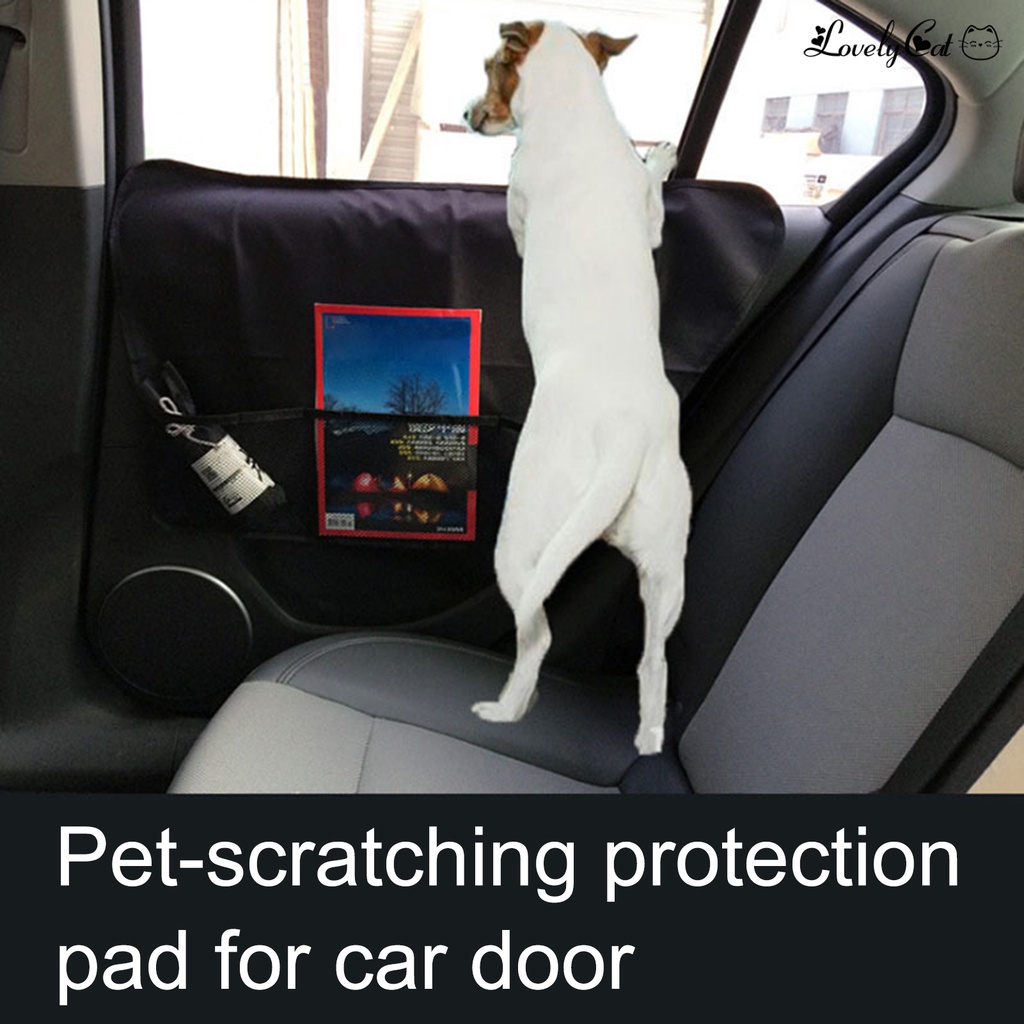 【汽車好物】汽車後座寵物防護墊 防抓防踢防髒側門寵物墊（右邊）