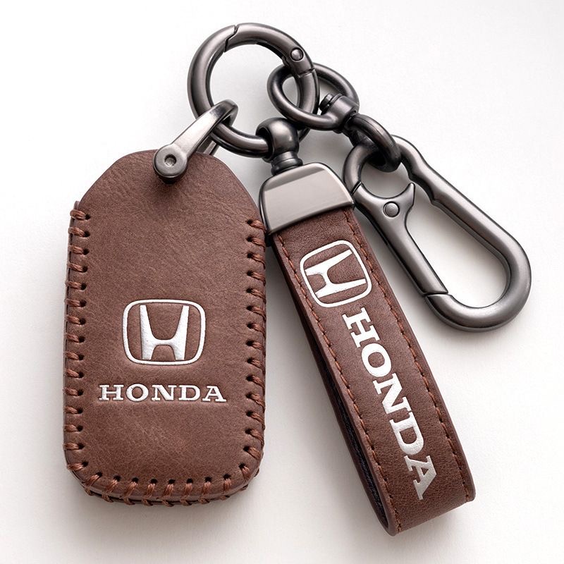 新貨本田鑰匙套Honda Accord Civic  crv5 city 11thXRV 10th CRV汽車鑰匙皮套包