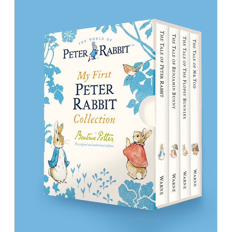 My First Peter Rabbit Collection (4冊合售)/我的第一本彼得兔精選集 厚紙板書/寶寶的彼得兔經典睡前故事/碧雅翠絲．波特 eslite誠品